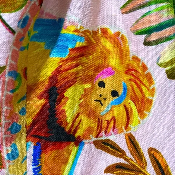 NWT FARM Rio Into The Jungle Dress Size S - Picture 9 of 12